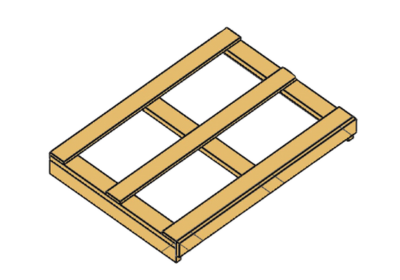 Wood Front Lid